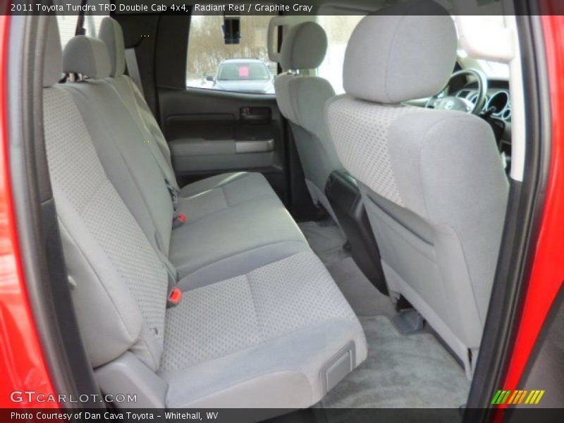 Radiant Red / Graphite Gray 2011 Toyota Tundra TRD Double Cab 4x4