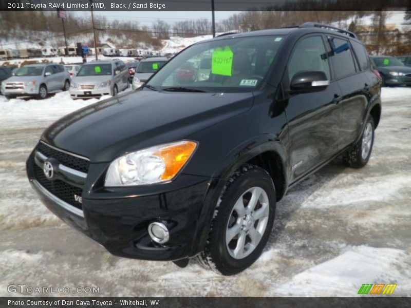 Black / Sand Beige 2011 Toyota RAV4 Limited 4WD