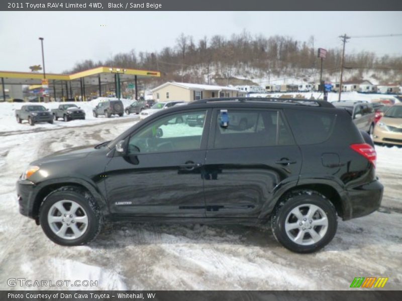 Black / Sand Beige 2011 Toyota RAV4 Limited 4WD