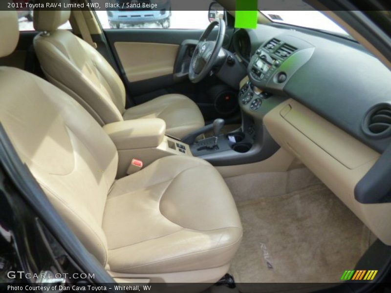 Black / Sand Beige 2011 Toyota RAV4 Limited 4WD