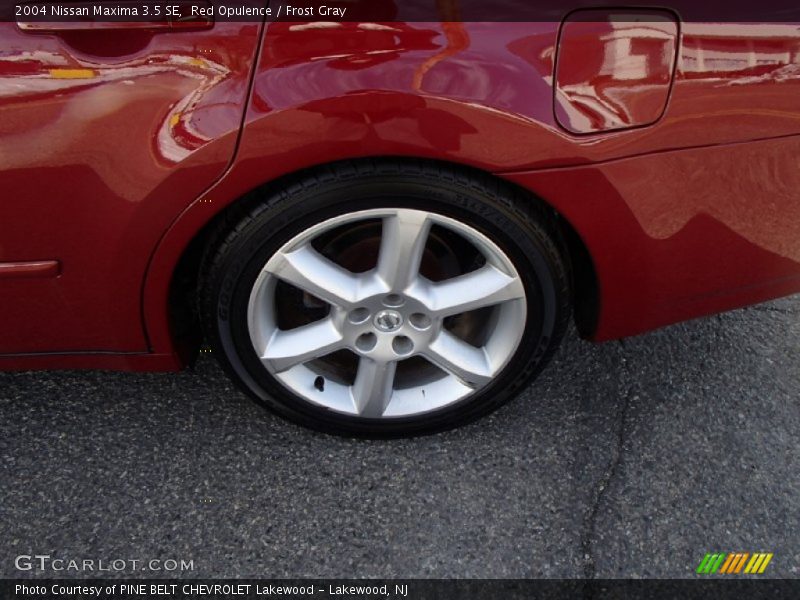 Red Opulence / Frost Gray 2004 Nissan Maxima 3.5 SE