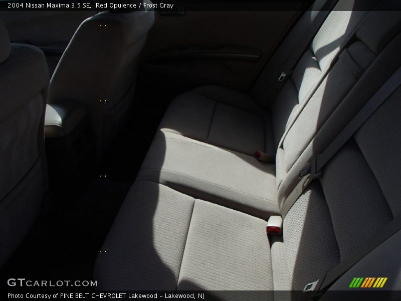 Red Opulence / Frost Gray 2004 Nissan Maxima 3.5 SE