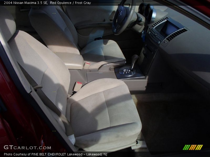 Red Opulence / Frost Gray 2004 Nissan Maxima 3.5 SE
