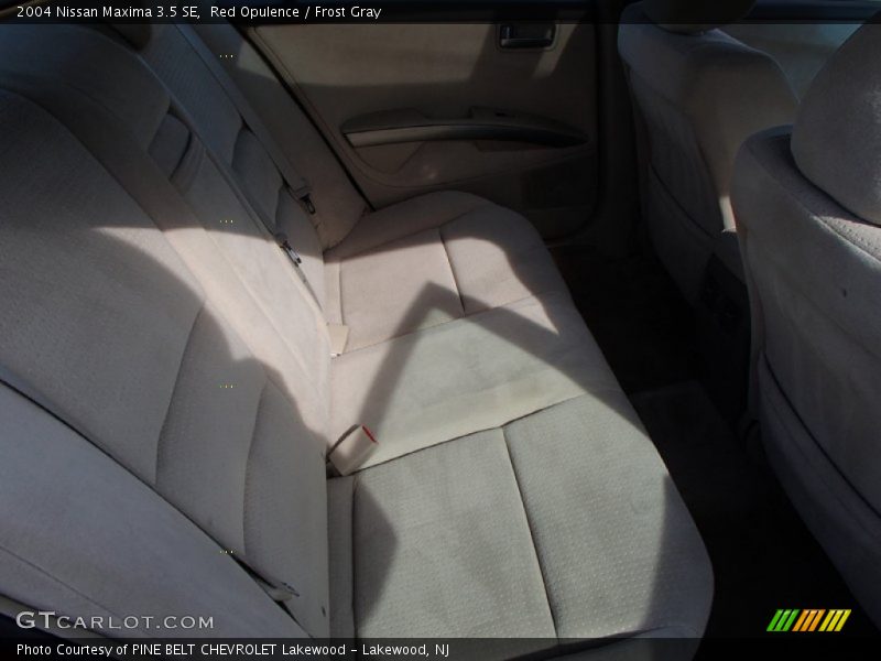 Red Opulence / Frost Gray 2004 Nissan Maxima 3.5 SE