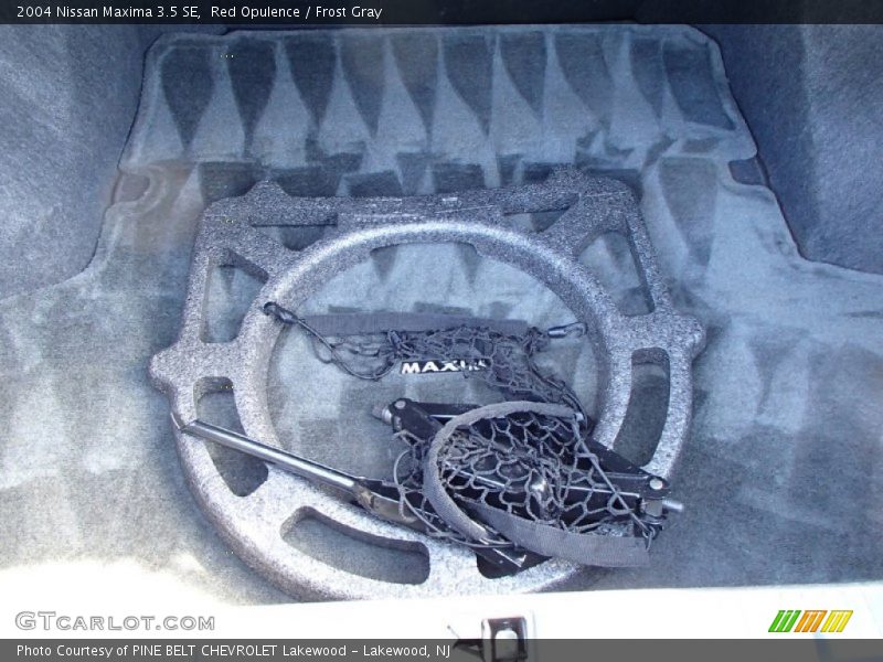 Red Opulence / Frost Gray 2004 Nissan Maxima 3.5 SE