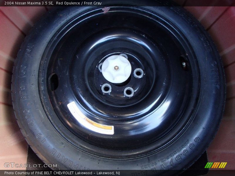 Red Opulence / Frost Gray 2004 Nissan Maxima 3.5 SE