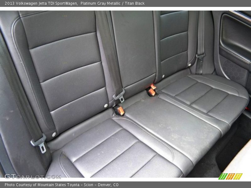 Platinum Gray Metallic / Titan Black 2013 Volkswagen Jetta TDI SportWagen