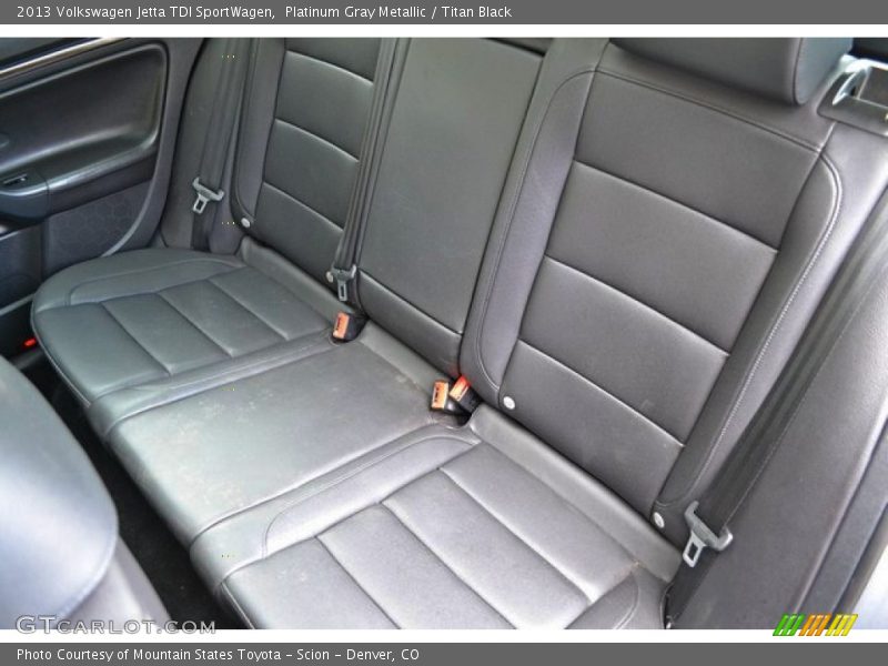 Platinum Gray Metallic / Titan Black 2013 Volkswagen Jetta TDI SportWagen