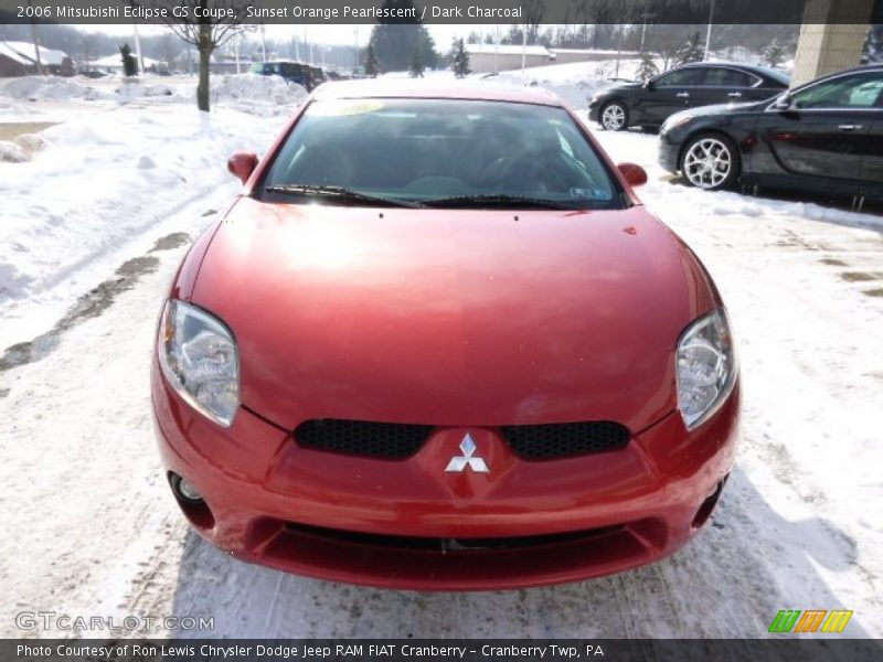 Sunset Orange Pearlescent / Dark Charcoal 2006 Mitsubishi Eclipse GS Coupe