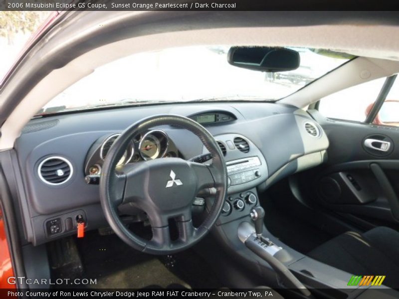 Sunset Orange Pearlescent / Dark Charcoal 2006 Mitsubishi Eclipse GS Coupe