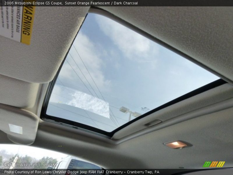 Sunset Orange Pearlescent / Dark Charcoal 2006 Mitsubishi Eclipse GS Coupe