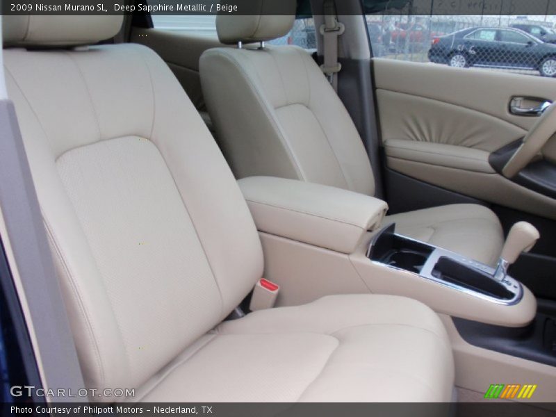 Deep Sapphire Metallic / Beige 2009 Nissan Murano SL
