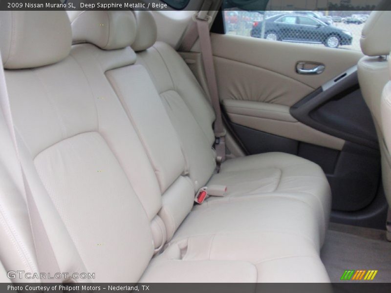 Deep Sapphire Metallic / Beige 2009 Nissan Murano SL