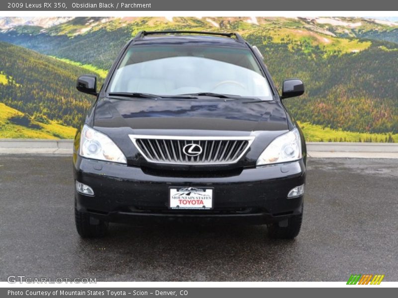 Obsidian Black / Parchment 2009 Lexus RX 350