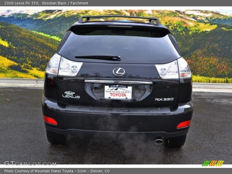 Obsidian Black / Parchment 2009 Lexus RX 350