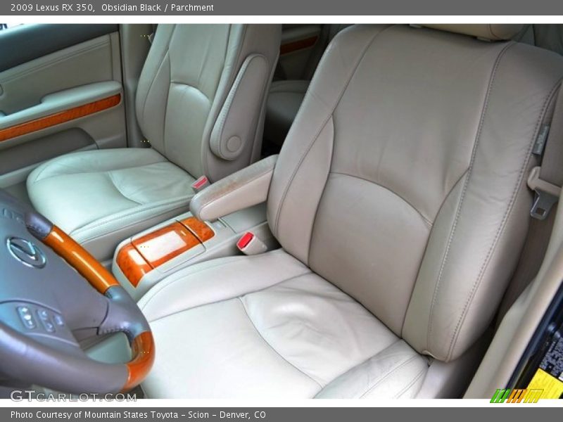 Obsidian Black / Parchment 2009 Lexus RX 350