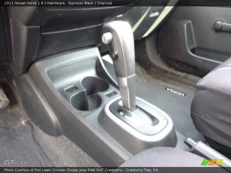 Espresso Black / Charcoal 2011 Nissan Versa 1.8 S Hatchback