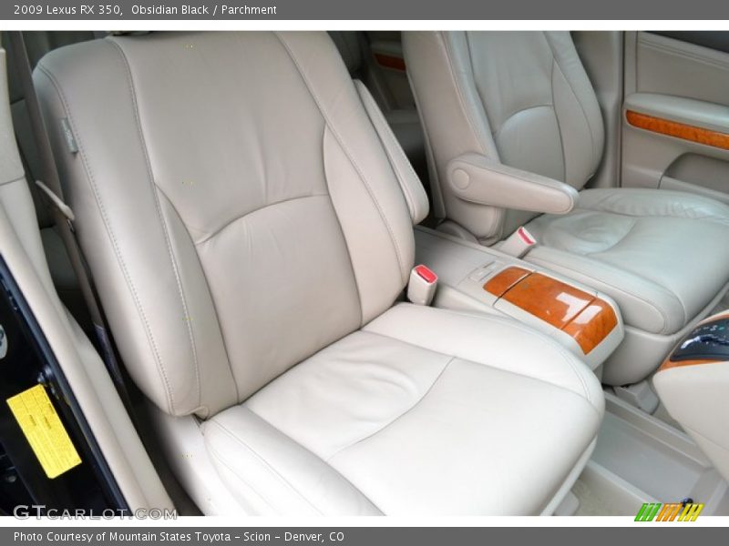 Obsidian Black / Parchment 2009 Lexus RX 350
