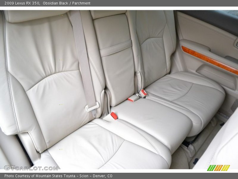 Obsidian Black / Parchment 2009 Lexus RX 350