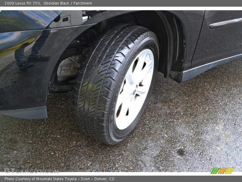 Obsidian Black / Parchment 2009 Lexus RX 350