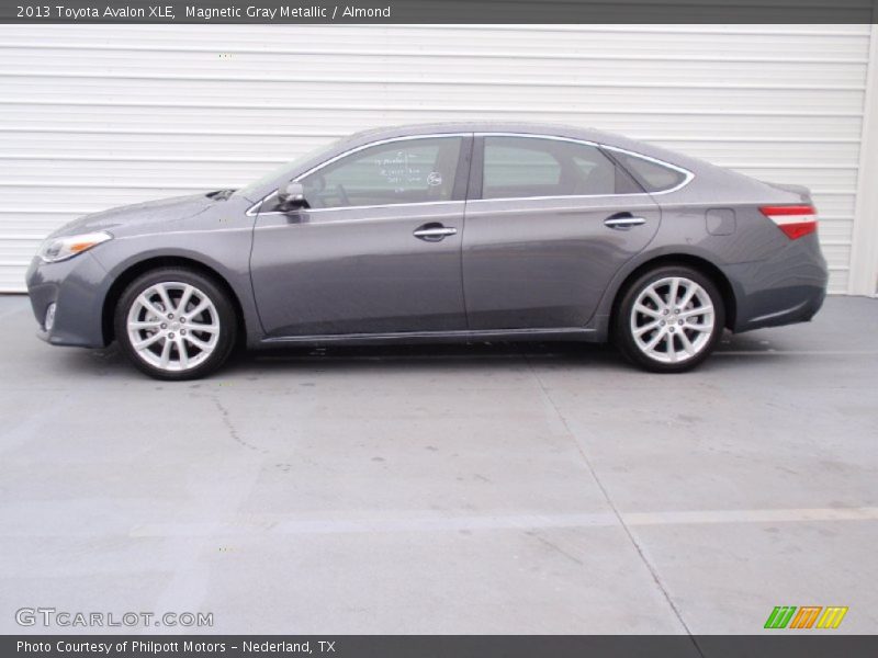 Magnetic Gray Metallic / Almond 2013 Toyota Avalon XLE