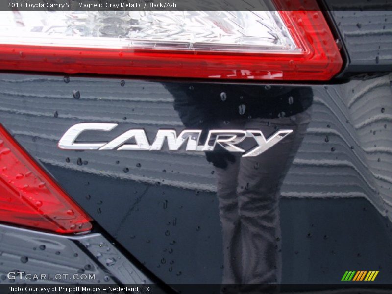 Magnetic Gray Metallic / Black/Ash 2013 Toyota Camry SE