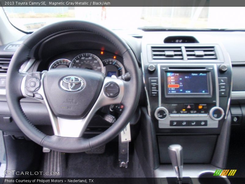 Magnetic Gray Metallic / Black/Ash 2013 Toyota Camry SE