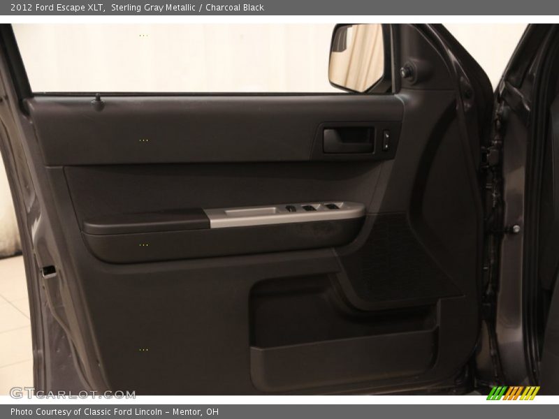 Sterling Gray Metallic / Charcoal Black 2012 Ford Escape XLT