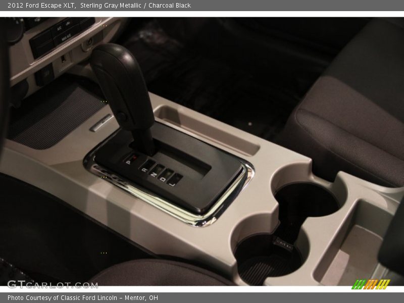 Sterling Gray Metallic / Charcoal Black 2012 Ford Escape XLT