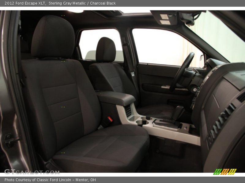 Sterling Gray Metallic / Charcoal Black 2012 Ford Escape XLT