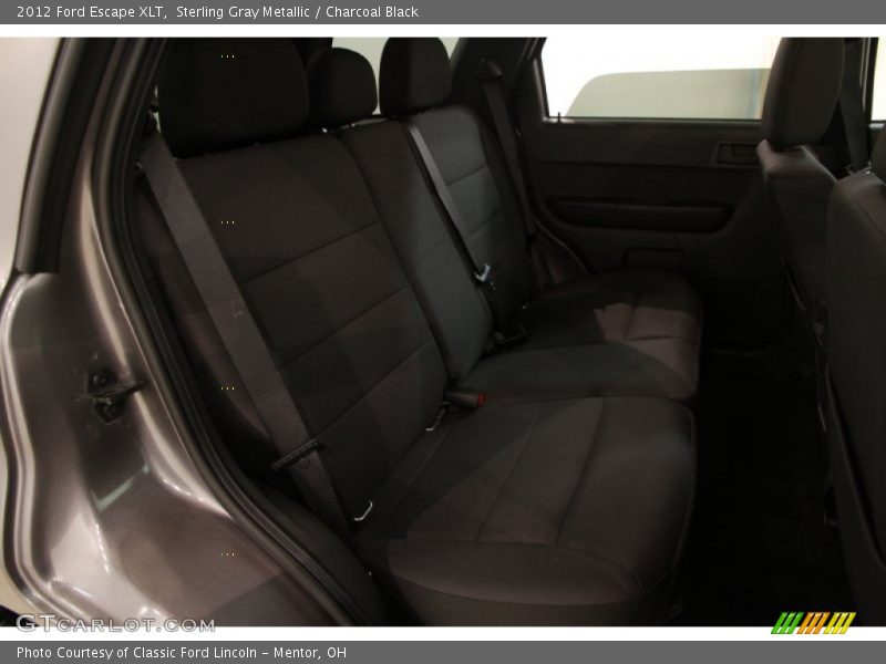 Sterling Gray Metallic / Charcoal Black 2012 Ford Escape XLT