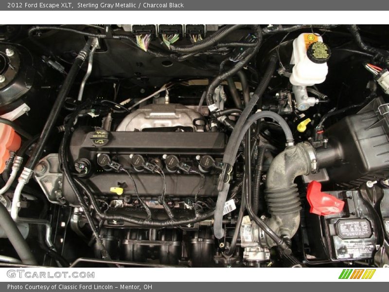 Sterling Gray Metallic / Charcoal Black 2012 Ford Escape XLT