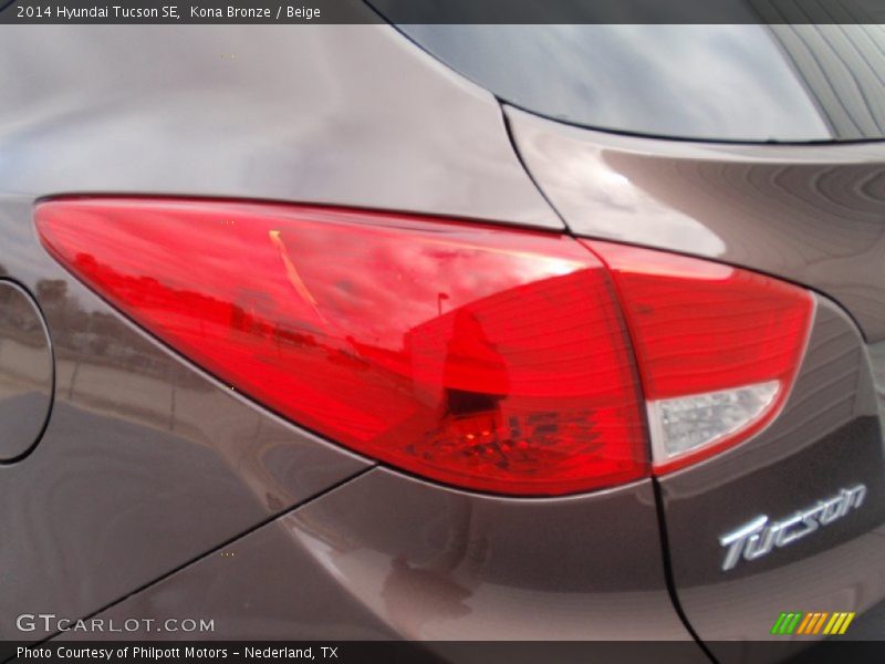 Kona Bronze / Beige 2014 Hyundai Tucson SE