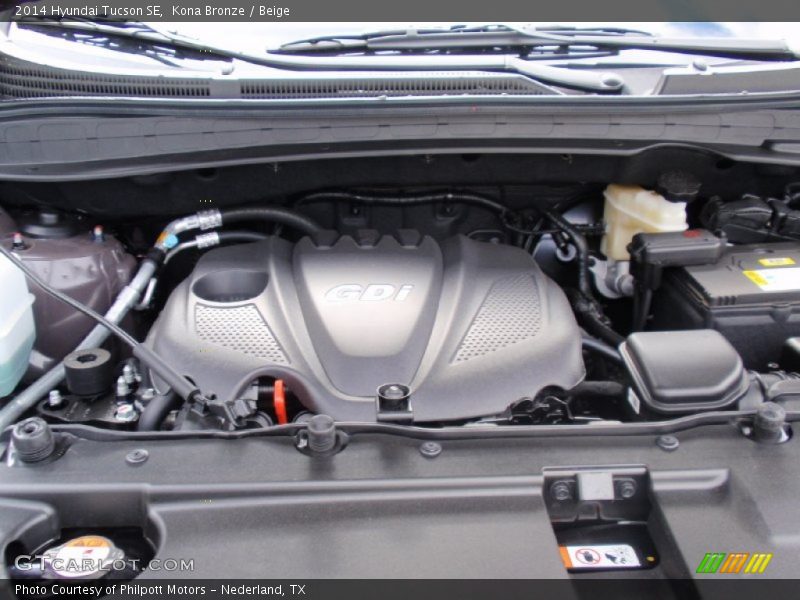 Kona Bronze / Beige 2014 Hyundai Tucson SE
