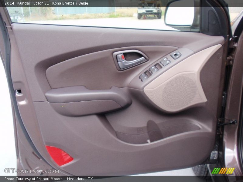 Kona Bronze / Beige 2014 Hyundai Tucson SE