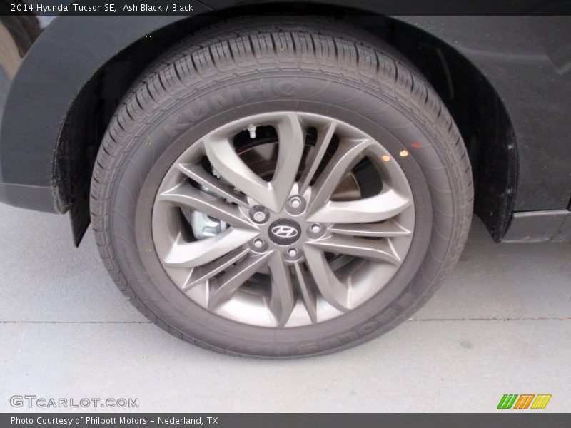 Ash Black / Black 2014 Hyundai Tucson SE