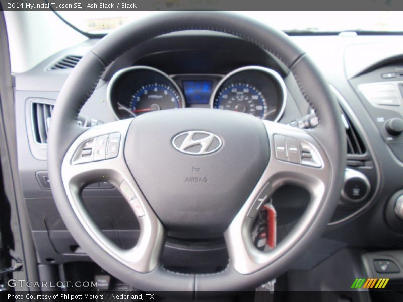 Ash Black / Black 2014 Hyundai Tucson SE