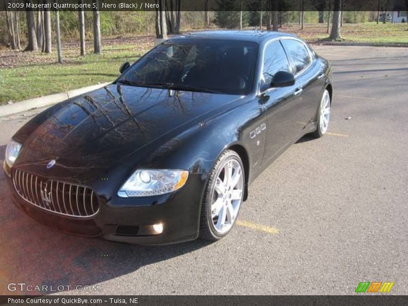 Nero (Black) / Nero 2009 Maserati Quattroporte S