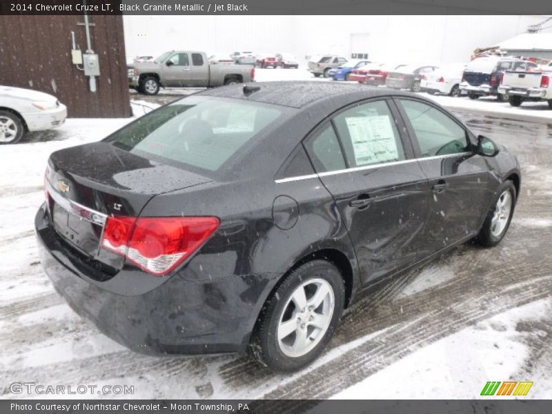 Black Granite Metallic / Jet Black 2014 Chevrolet Cruze LT