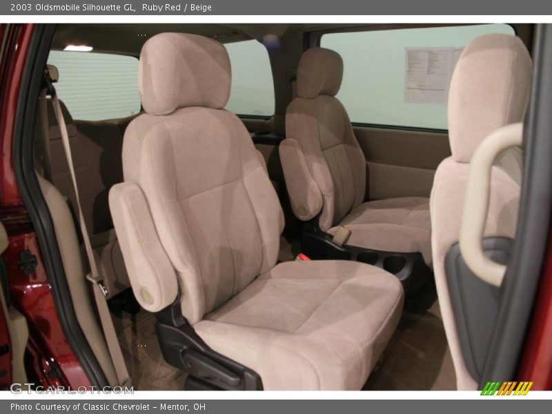 Rear Seat of 2003 Silhouette GL