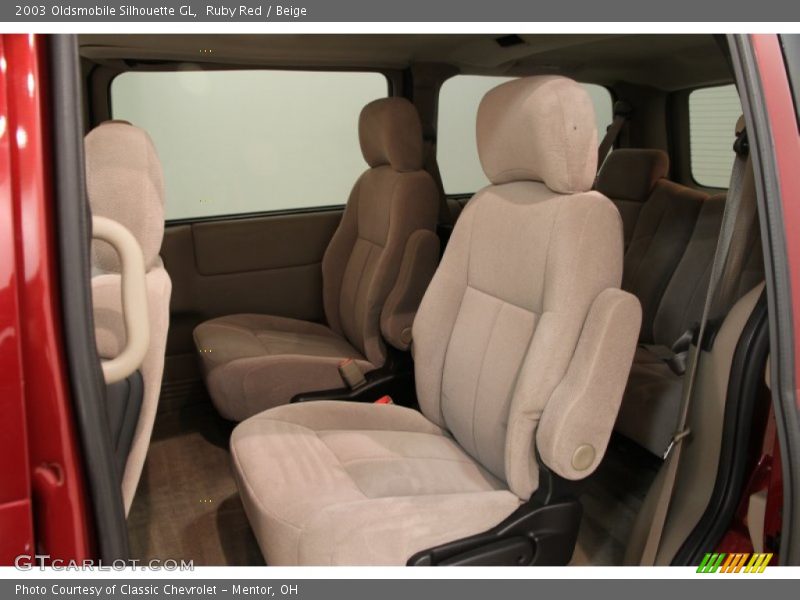 Rear Seat of 2003 Silhouette GL