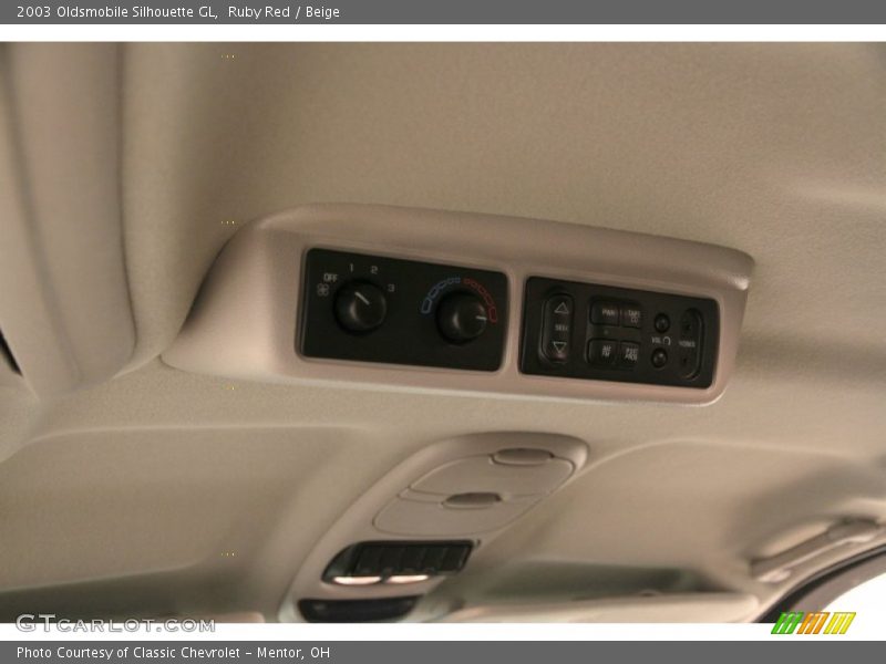 Ruby Red / Beige 2003 Oldsmobile Silhouette GL