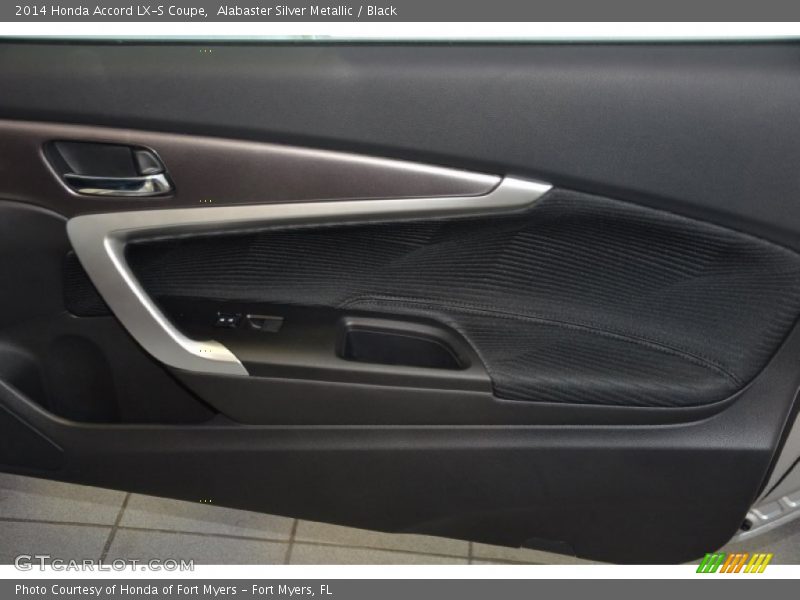 Alabaster Silver Metallic / Black 2014 Honda Accord LX-S Coupe