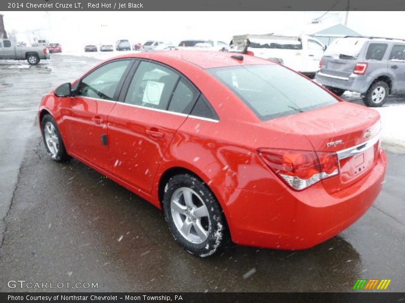 Red Hot / Jet Black 2014 Chevrolet Cruze LT