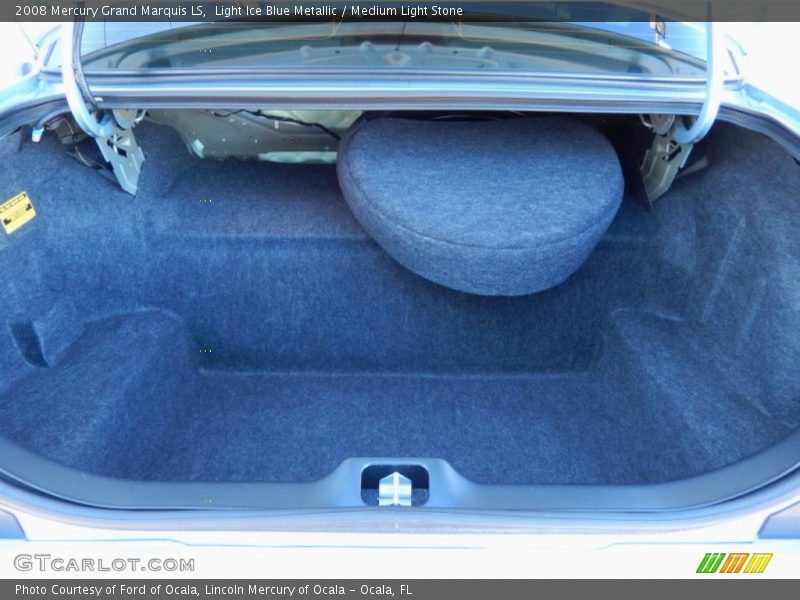 Light Ice Blue Metallic / Medium Light Stone 2008 Mercury Grand Marquis LS