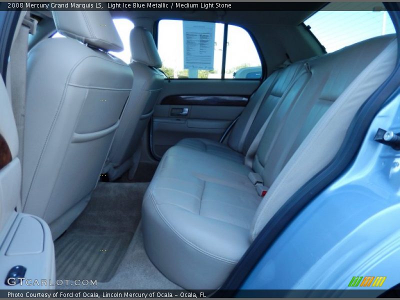 Rear Seat of 2008 Grand Marquis LS