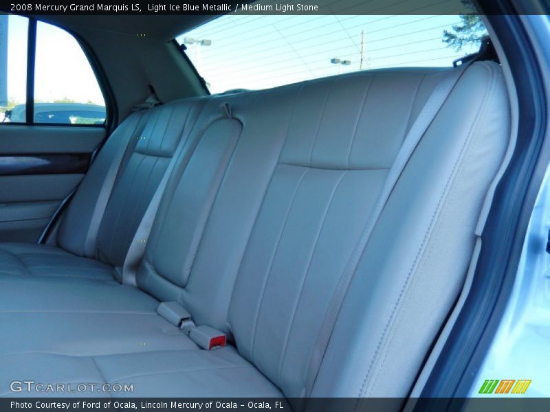 Light Ice Blue Metallic / Medium Light Stone 2008 Mercury Grand Marquis LS