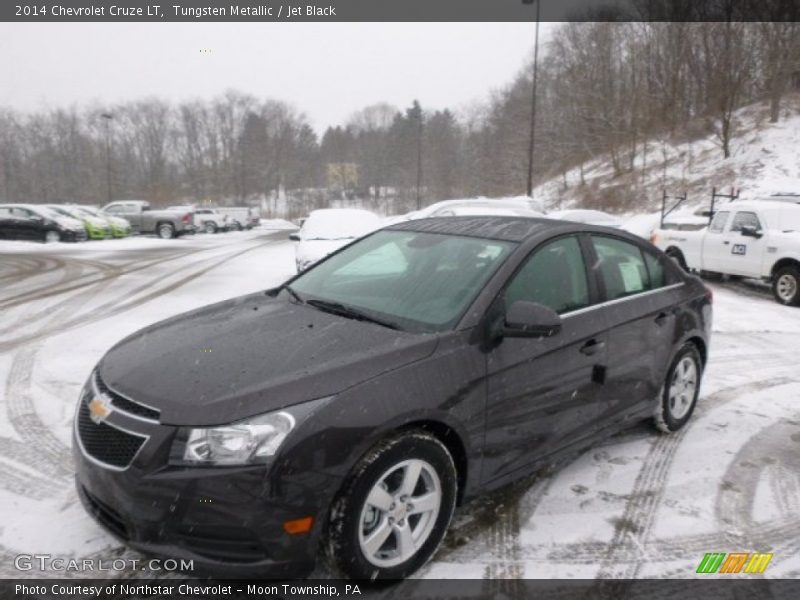 Tungsten Metallic / Jet Black 2014 Chevrolet Cruze LT
