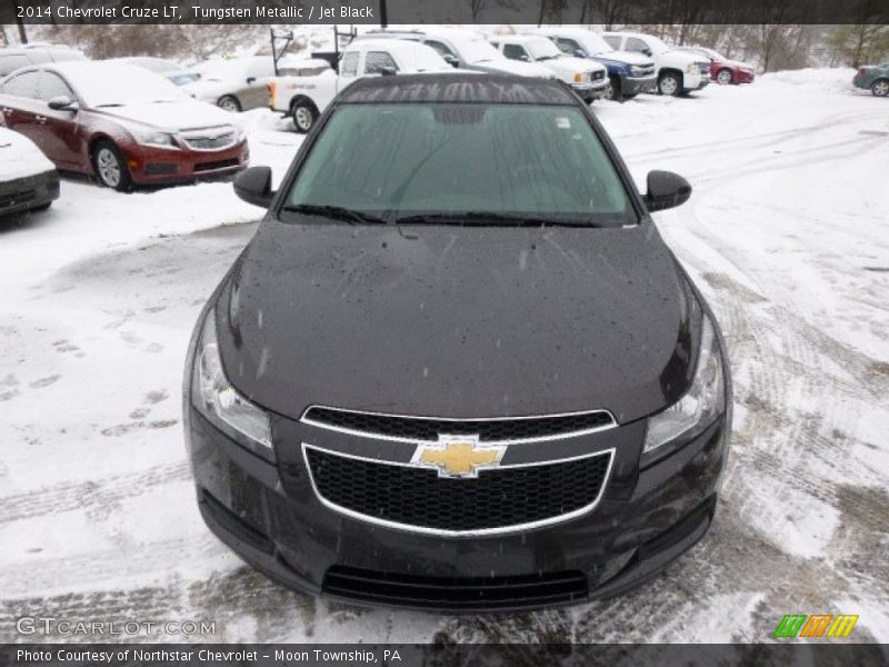 Tungsten Metallic / Jet Black 2014 Chevrolet Cruze LT