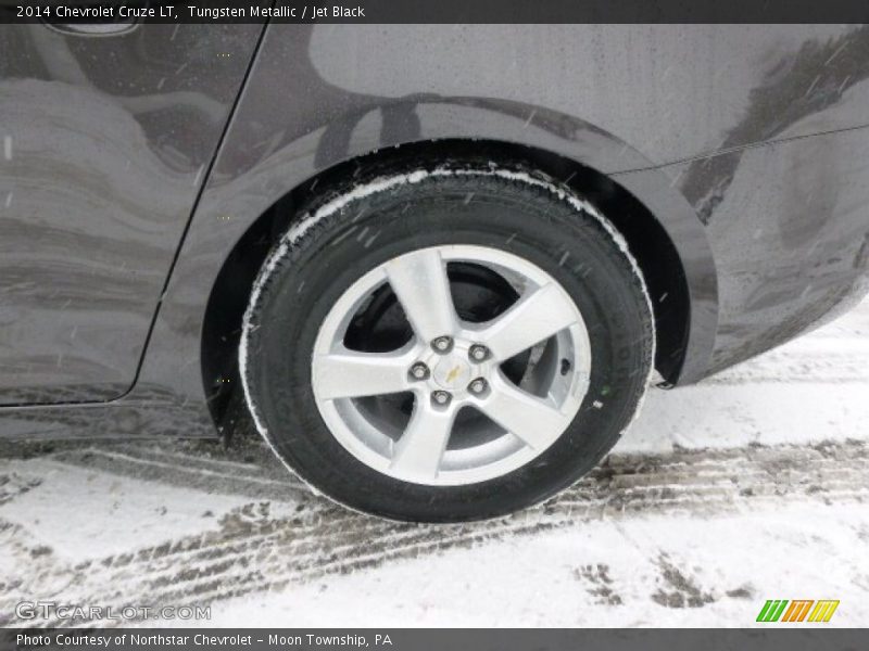 Tungsten Metallic / Jet Black 2014 Chevrolet Cruze LT